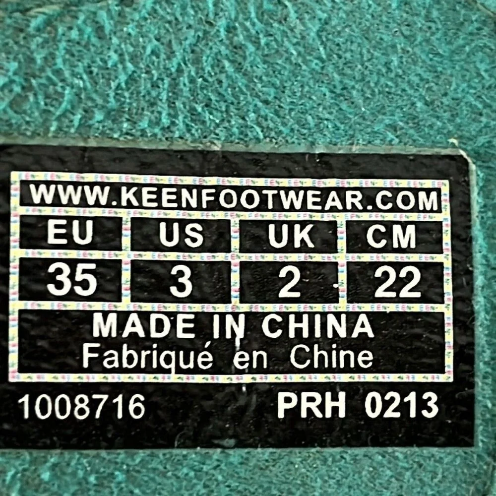 Keen Breezemont Mesh‎ Mary Janes Hiking Water Sandals Kids Size 3 Green